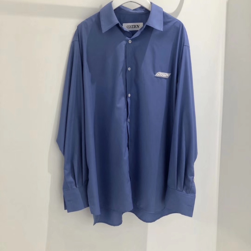 Xoxogoodboy periwinkle blue shirt